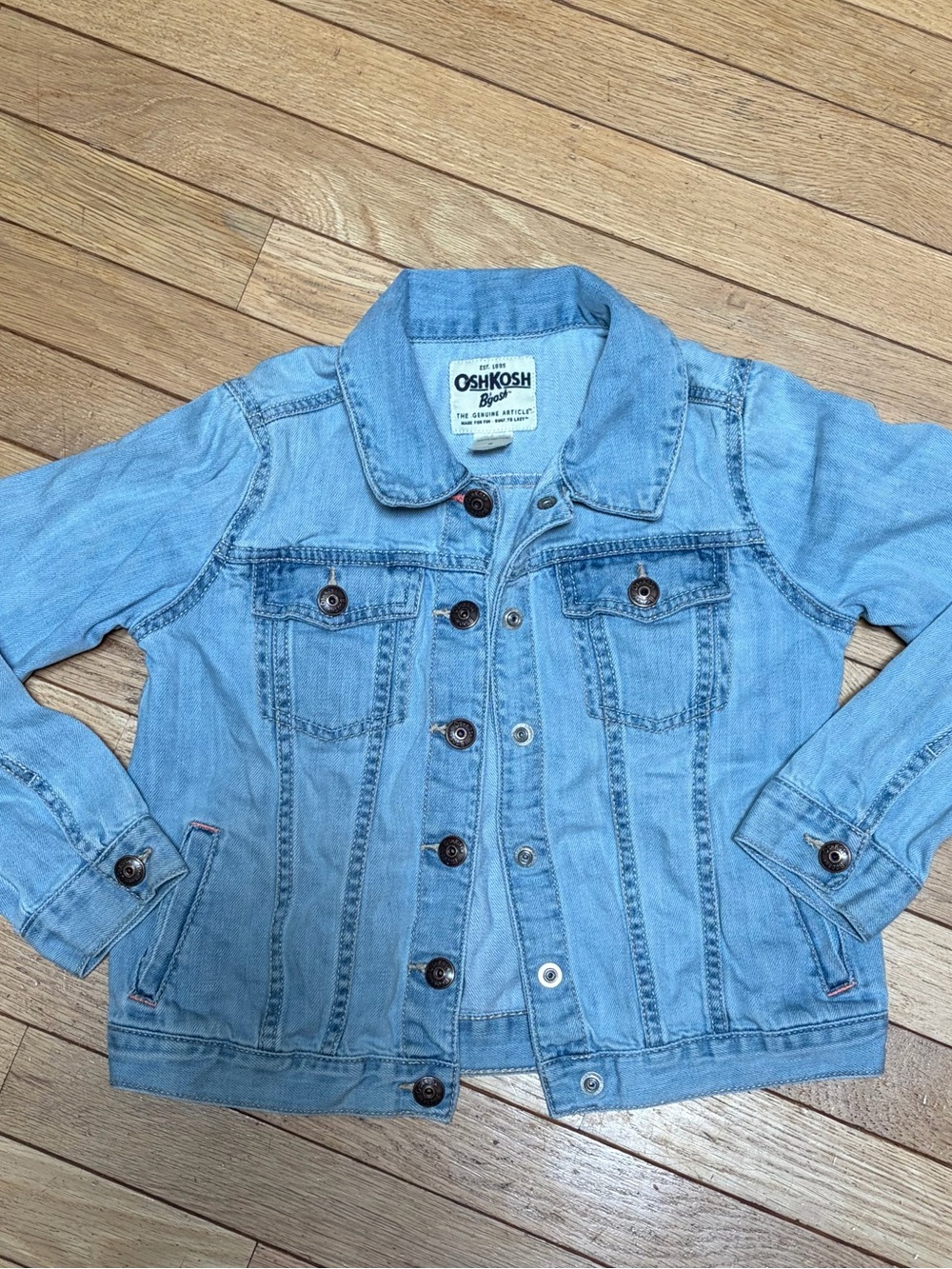 OshKosh B'gosh Kids Denim Jacket size 8